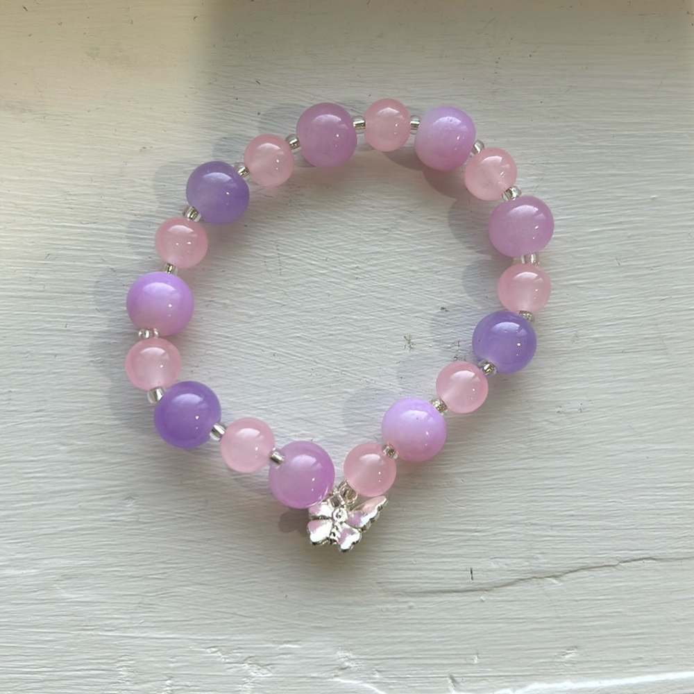 Simple butterfly bracelet